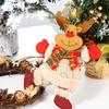 Bear Snowman Hanging Santa Claus Ornaments Christmas Tree Decoration Toy Doll Christmas Pendant
