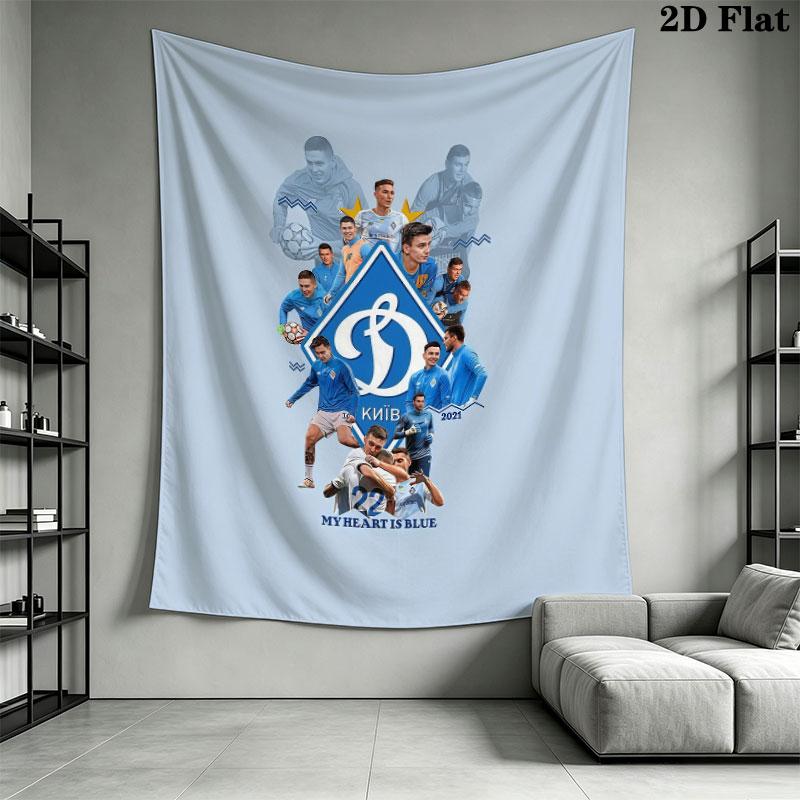 Dynamo Moscow Valor Wall Hanging Printed Fabric Blanket Decorative Tapestries for Bedroom Living Room Home Decor
