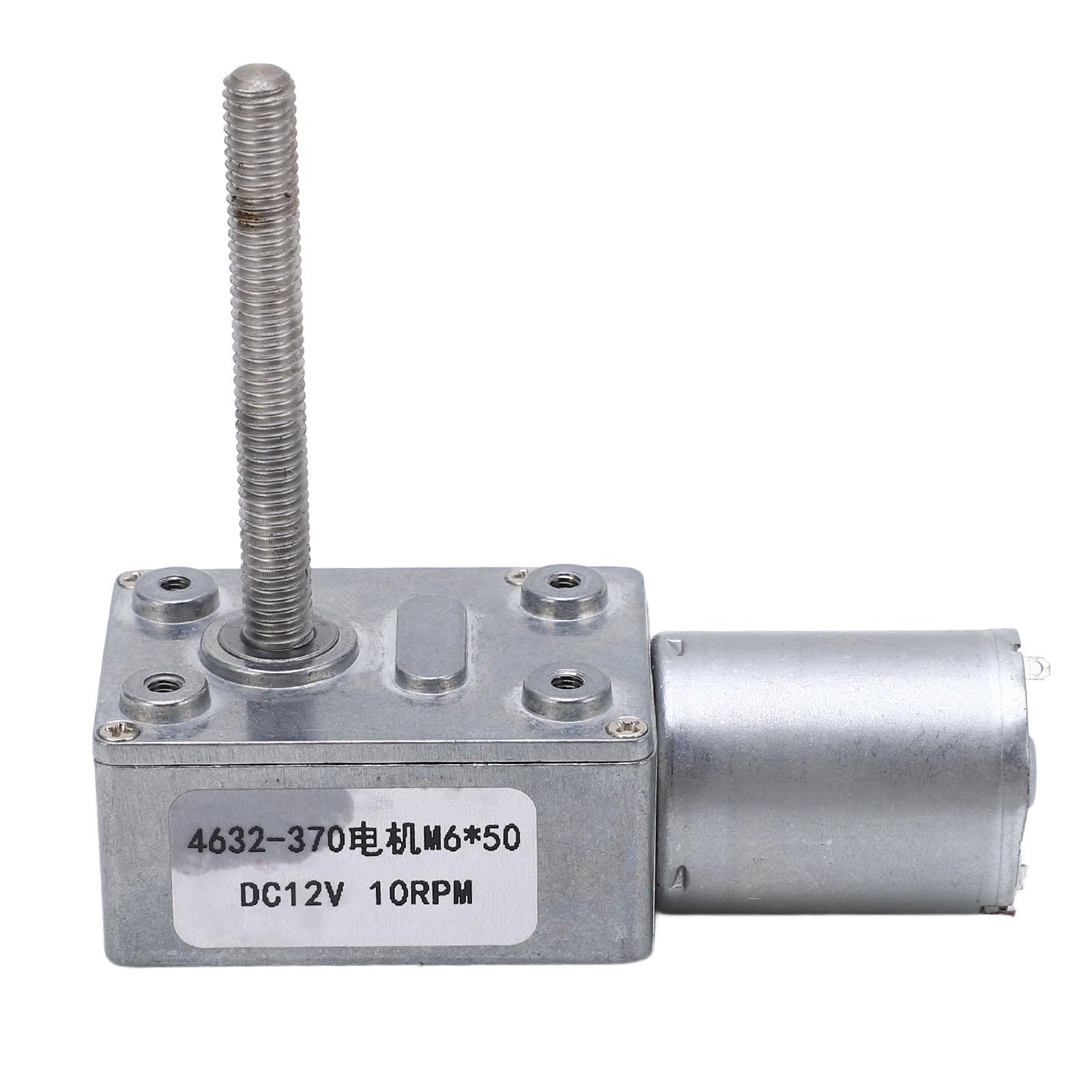 

10RPM DC Geared Motor High Temperature Resistant Speed Reduction Gear Motor Replacement DC12V