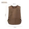 Cartoon Sleeveless Apron Waterproof Oilresistant Kitchen Workwear For Adults And Teens