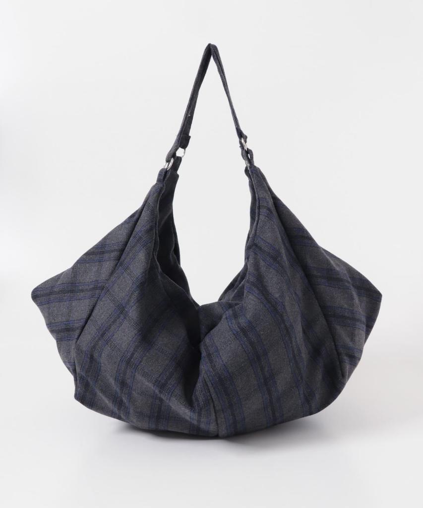 KBF Women's Wool-Mix 2-Way Easy Tote Bag (KBA7-2AA017) in Gray and Other Tones