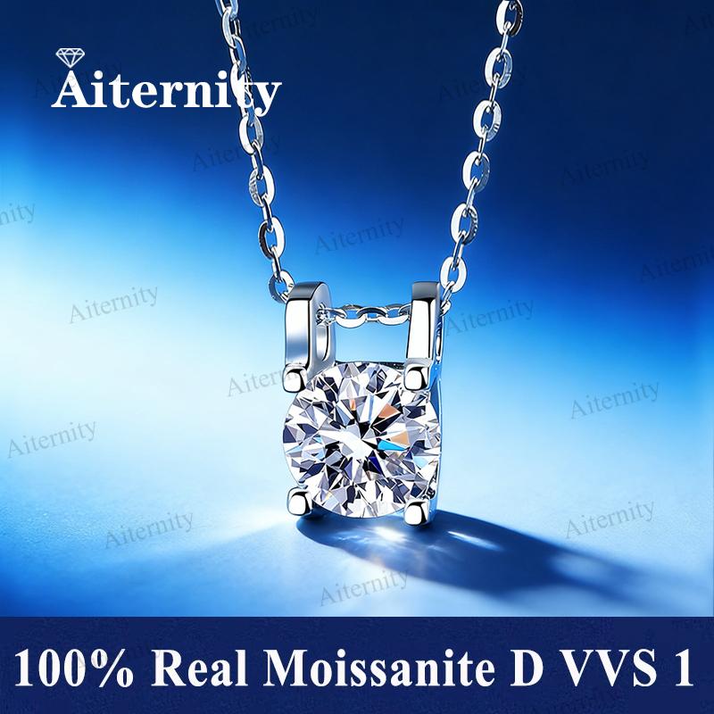 Promotion of Multiple 1.0 Carat Moissanite Windmill Pendants, Luxury Wedding 925 Silver Jewelry, Bride Diamond Necklace