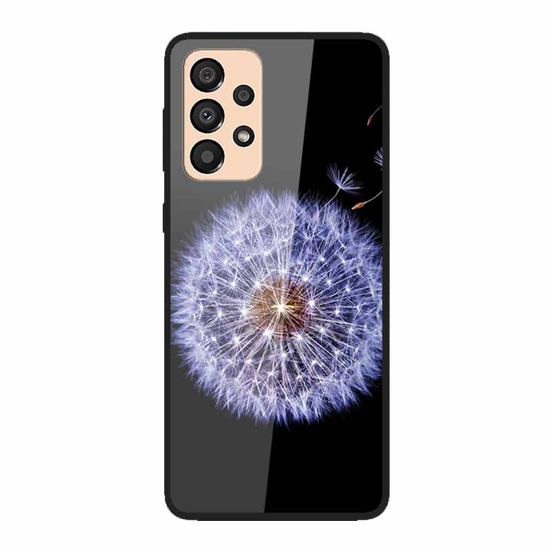 Case for Samsung A33 5G Cover Fashion Tempered Glass Phone Covers for Samsung Galaxy A33 A53 A73 5G Case Bumper A 33 Protective