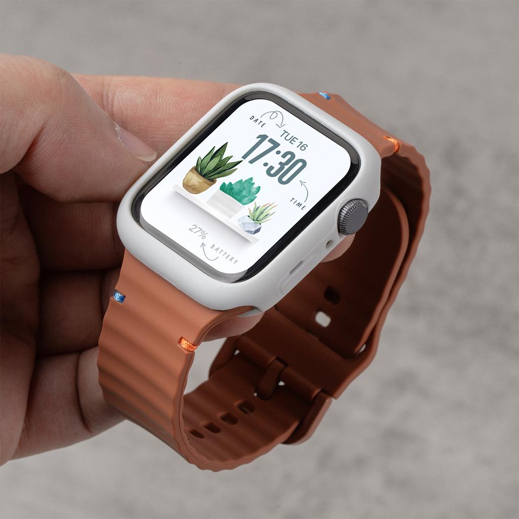 Silicone Case+Band For Apple Watch S11 10 42mm 46mm 44mm 40mm 45mm 41mm 38mm Bracelet Cover for iWatch 9 8 7 6 5 4 Ultra 3 49mm