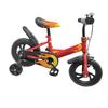 Kids Bike 12 Inch Foam Wheel High Carbon Steel Frame Children Sports Bicycle with Training Wheels for Toddler Red
