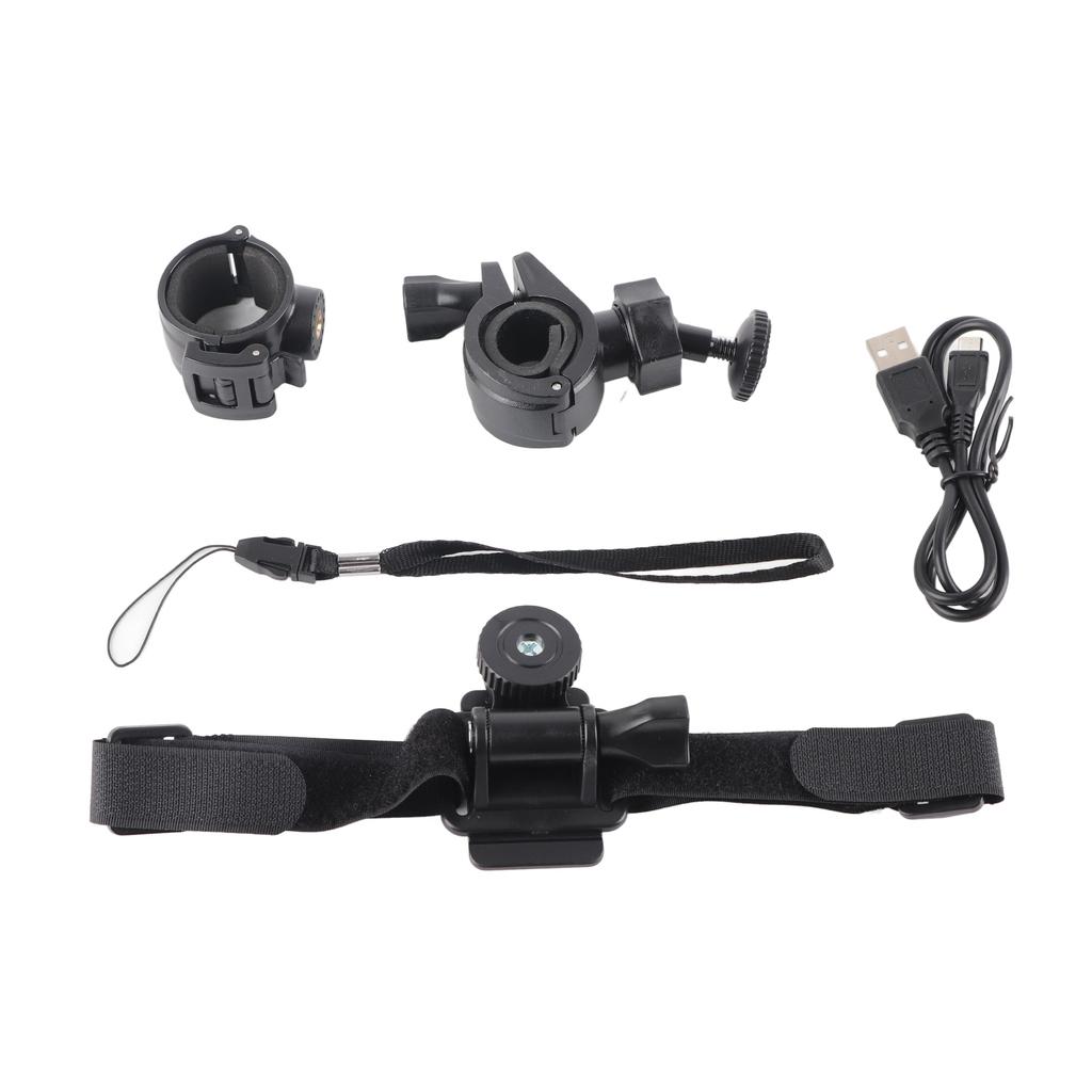 Mini Sport Action Kamera Taschenlampe Styling 1920x1080 120 Grad Wasserdicht für Outdoor-Fahrten