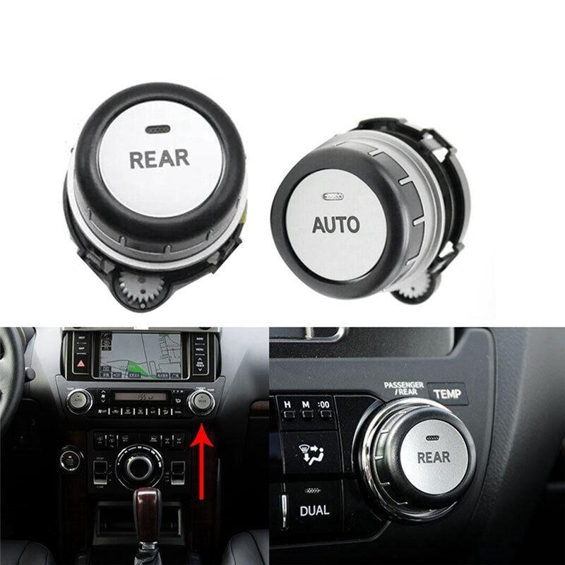 XXR-Air Conditioning Control Switch AC Knob For Toyota Land Cruiser Prado LC150 2010-2017