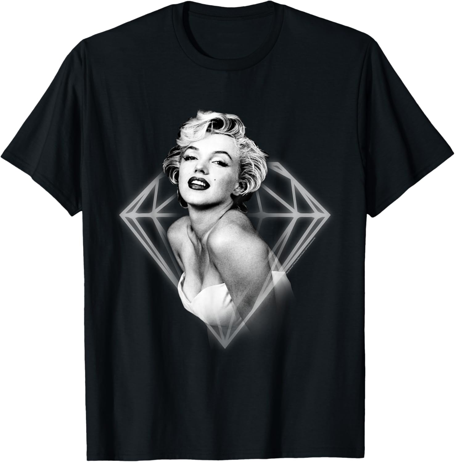 Marilyn Monroe Glowing Diamond T-Shirt S разноцветный