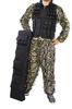 Sutekus Double Gun Case, Rifle Case, Airsoft Nylon, 2-Way, Black (120cm)