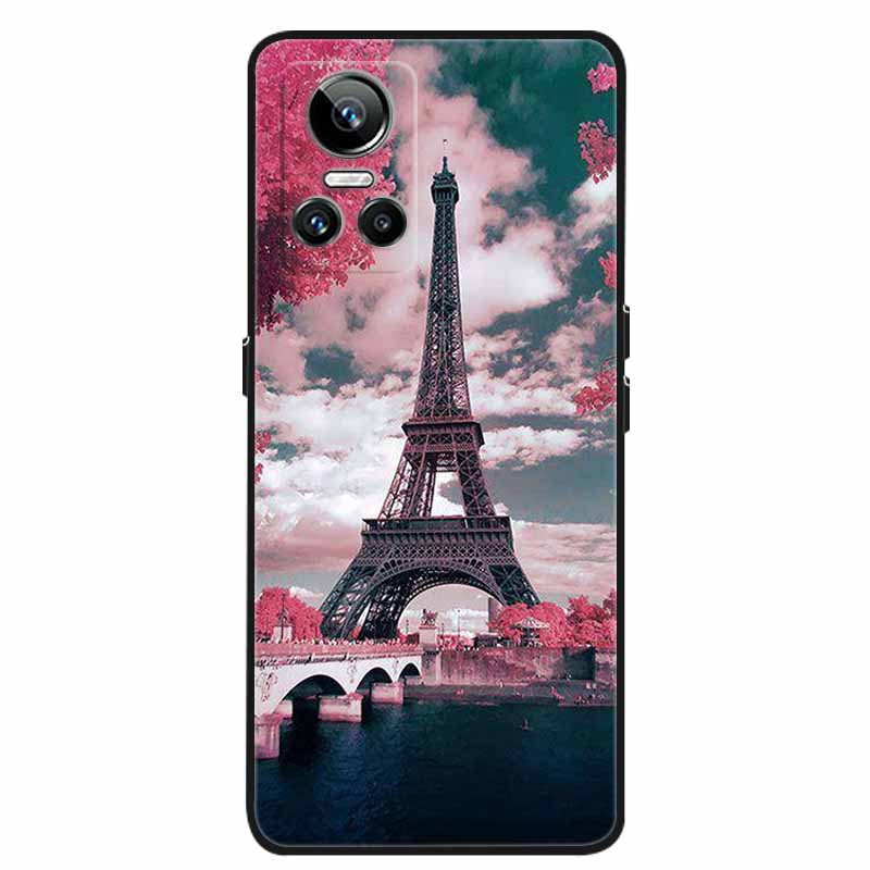 For Realme GT Neo3 5G Case Silicone Soft Wolf Lion Funda Coque for Realme GT Neo 3 Protective Bag GT Neo3 150W Phone Covers Capa