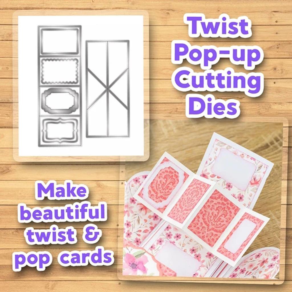 Vyskakovací sada vyřezávacích raznic pro kutily z uhlíkové oceli