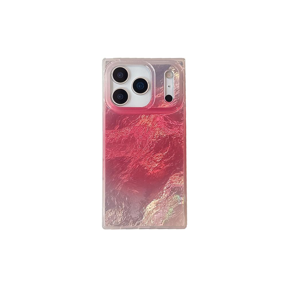 

Gradient Color Camlet Pattern Phone Case For iPhone 17 16 15 14 Pro Max Shockproof Soft TPU Back Cover iPhone 13