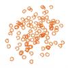 50Pcs Iron Spray Painted Opening Ring Jump Ring For DIY Necklace Bracelet Jewelry Making Craft Accessories