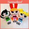 Adorable Powerpuff Girls Plush Toy Soft Cartoon Blossom Bubbles Buttercup Doll