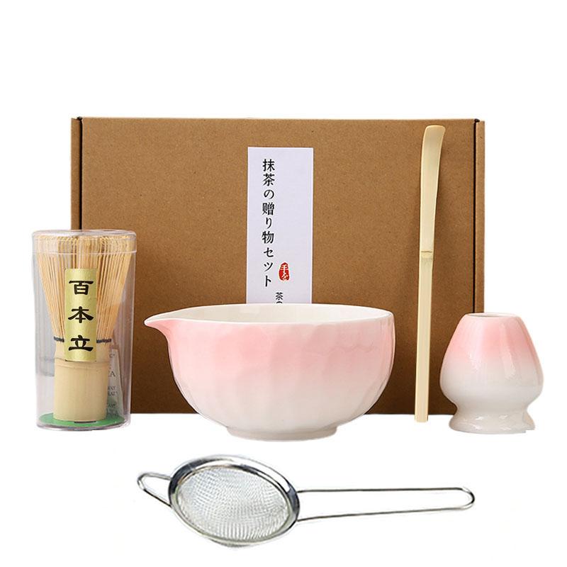 2/4/5PCS/Set Japanese-style Matcha Bowl , Spoon, Tea Whisk, Perfect Gift For Ceremony, Traditional Decoration