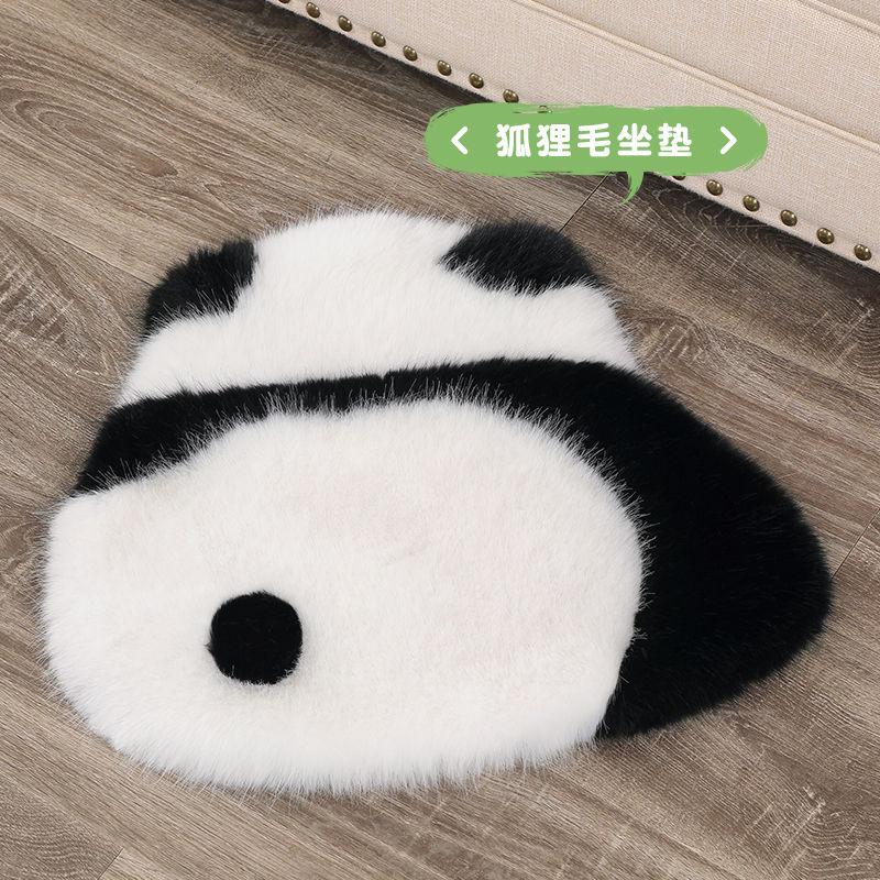 Panda Pillow Doll, Cute Cushion, Children's Bedside Sofa, Plush Pillow, Girls' Living Room Cushion, Pillow