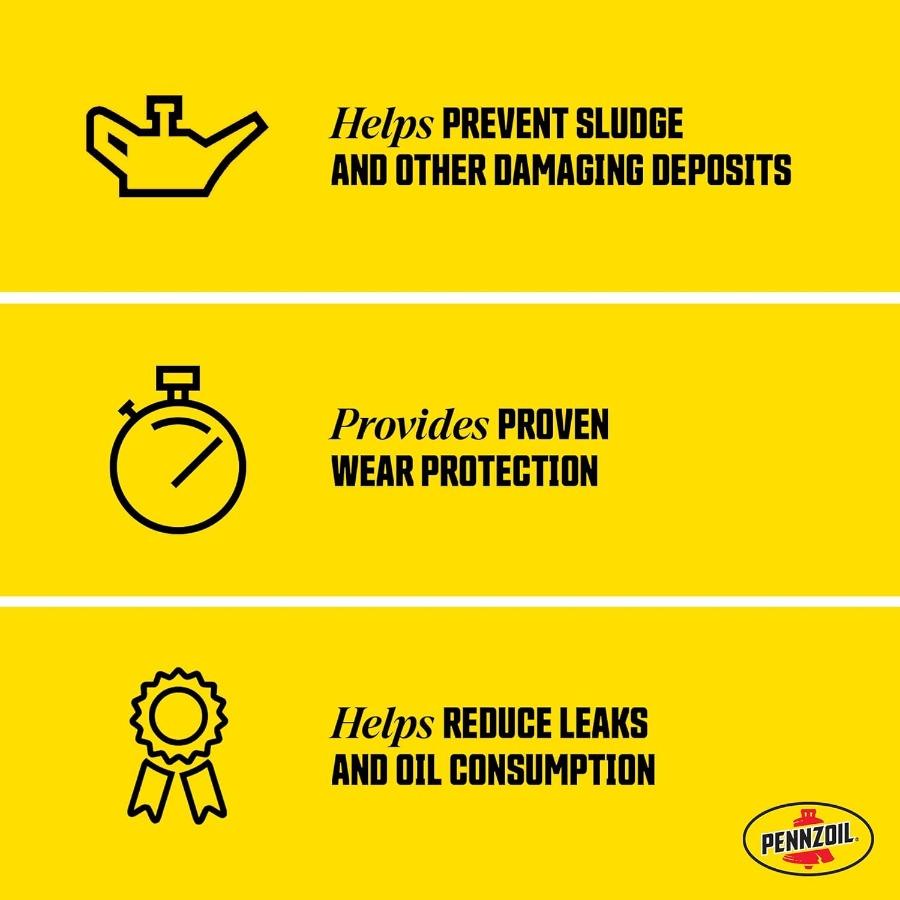 High-Performance Pennzoil Motor Oil 5W-30 for Optimal Engine Protection and Efficiency In Daily Driving Racing and Heavy-Duty A