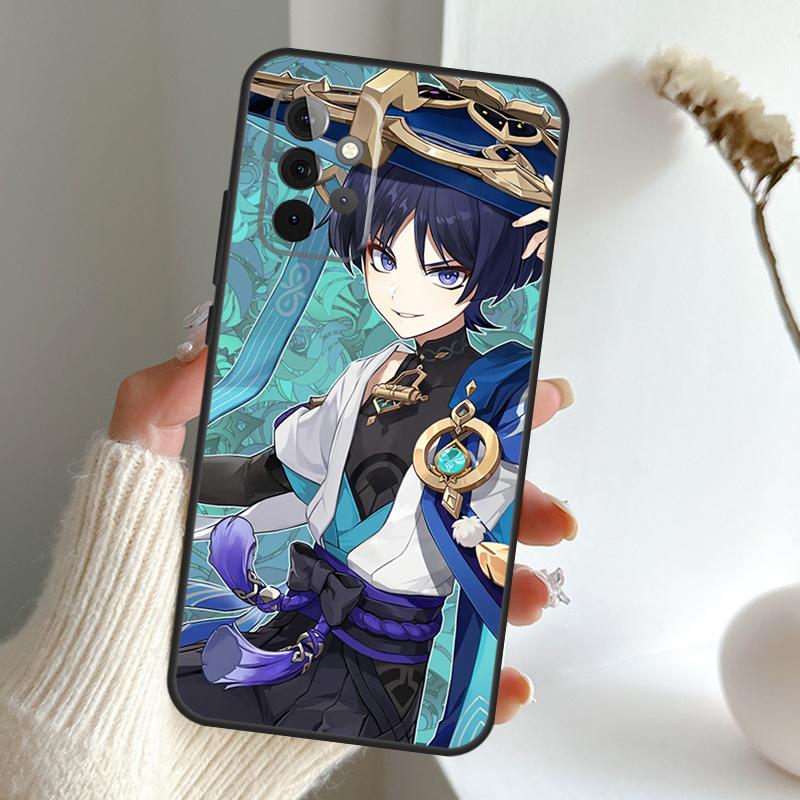 Genshin Impact Wanderer Case For Samsung Galaxy A13 A33 A53 A06 A17 A56 A36 A26 A16 A15 A35 A55 A34 A54 A52 A12 A32