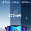 Multifunktionale KI-Smart-Brille 1200P HD-Kamera 8MP Anti-Shake Radfahren Fahren Aufnehmen & Aufzeichnen Übersetzung IP66 Winddichte Sonnenbrille UV-Schutz