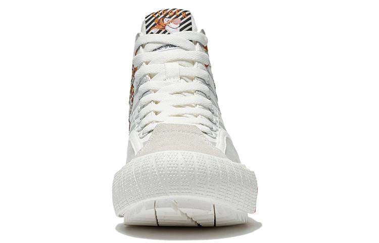 Li Ning Classic Canvas Hi X Disney Tigger 'White' Women's AGCS334-1