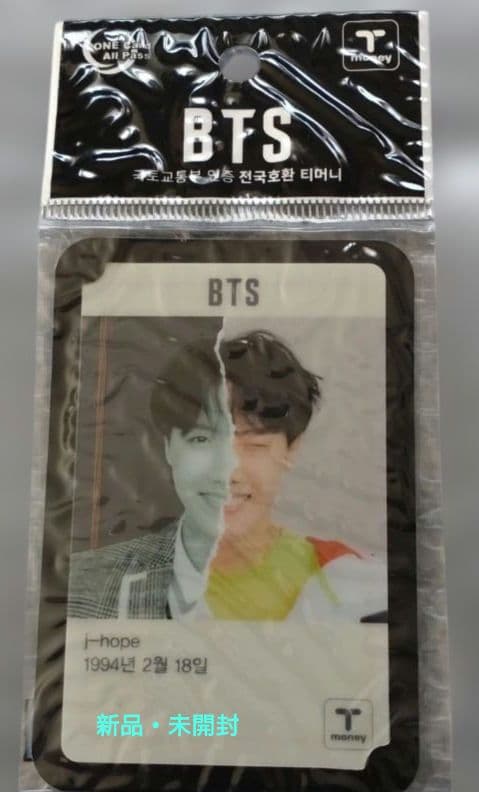 

[USED] BTS × CU T-money Korea Transportation Card J-Hope/Hoseok