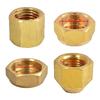 Copper Screw Cap Air Conditioner External Unit Valve Cap Conditioner Shut-off Valve Cap 9.8/ 11/ 15/ 17/21/ 24.5mm Threaded Plug