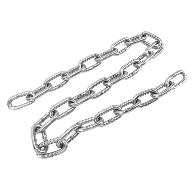 Boat Anchor Chain 8mm 316 Stainless Steel Secure Fixation Versatile Anchor Lead Chain