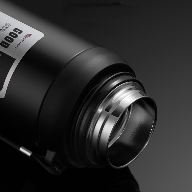 Intelligent Temperature Measurement  Insulation Cup  1000ml Vacuum Flasks Portable Stainless Steel Thermos Cup Water Bottle Office Thermos Cup