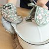 1Pc 2 Styles Baking Glove High Temperature Resistance Useful Heart-shaped Hand Clip Insulation Pad