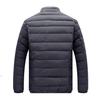 Pánská lehká krátká péřová bunda pro střední věk a starší - Hrubá, hřejivá, ležérní zimní bunda