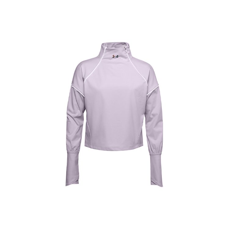 Under Armour Rush ColdGear Half-Zip Training Top Women tops Lilac 1356358-570 S