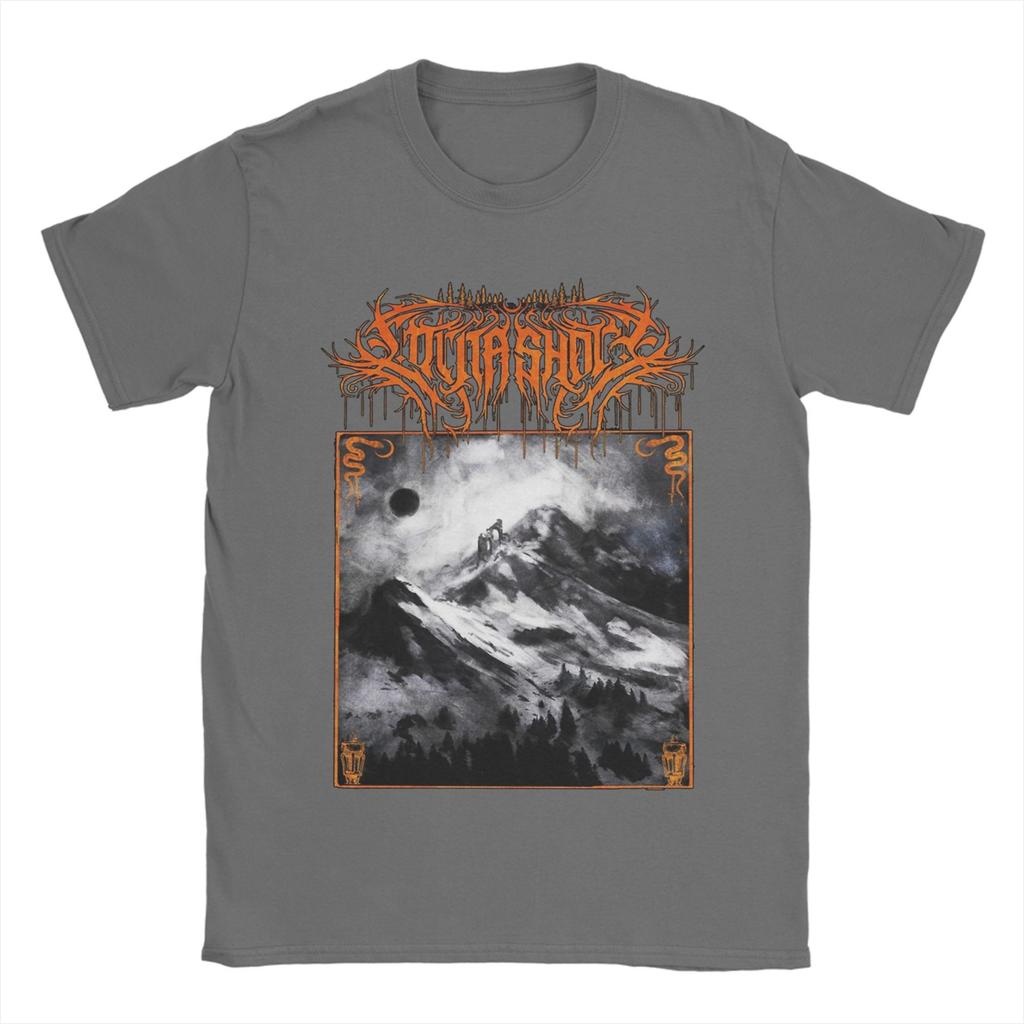Men Genres Deathcore Lorna Shore Logo T Shirts 100% Cotton Tops Amazing Short Sleeve O Neck Tee Shirt New Arrival T-Shirt