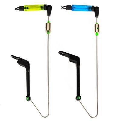 Car Fishing European Carp Fishing Alarm Swing Signal Sea Pole Stainless Steel Receiver Fishing Gear 2Color Fishing Equipment