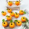 Realistic Mini Fake Oranges - Plastic Fruit Model for Photography, Home Decoration, Display Props