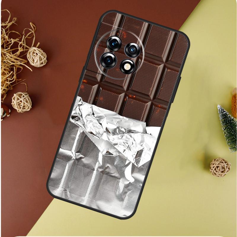 Chocolate Bar For OnePlus Nord 4 CE 3 2 Lite N20 N30 9 10 Pro 8T 9RT 10T 10R 13R 12R 11 12 13 Phone Case