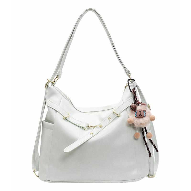 Retro tote bag women's new trendy fashion high-end shoulder bag large capacity commuter multi-purpose backpack