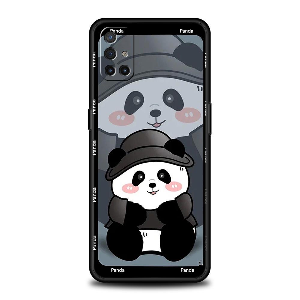 

Чехол для OnePlus 11 10 9 Pro 9T 12R 10R 9R 9RT 10T 8T 8 7 6T 7T Nord 2T CE 2 5G N200 N10 N100 Чехол Милая панда, ползущий бамбук OnePlus 9RT 5G