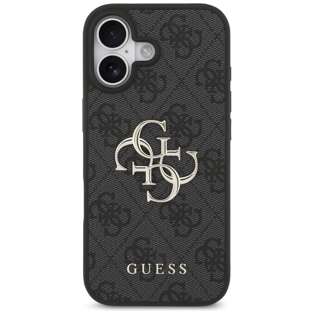 Coque Guess 4G Grand Logo pour iPhone 17 Noir