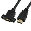 HDMI-kompatibles 1.4 Stecker auf Buchse Verlängerungskabel Mit Schraub-Panelmontage 4K@30Hz 1080P@60Hz High Speed 3D UHD Kabel Für Monitor TV Projektor