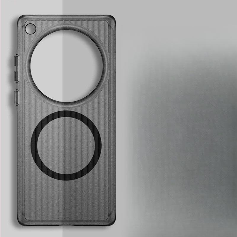 Corrugated Patterned OPPO FindX7Ultra Ultra-thin Phone Case Magnetic Matte Findx6 Drop Protection Case