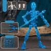 Magnetic Three-Dimensional Skull Model Assembly Toy Multi-Articulable Skull And Bone Puppet Decoration Action Figures Anime Game