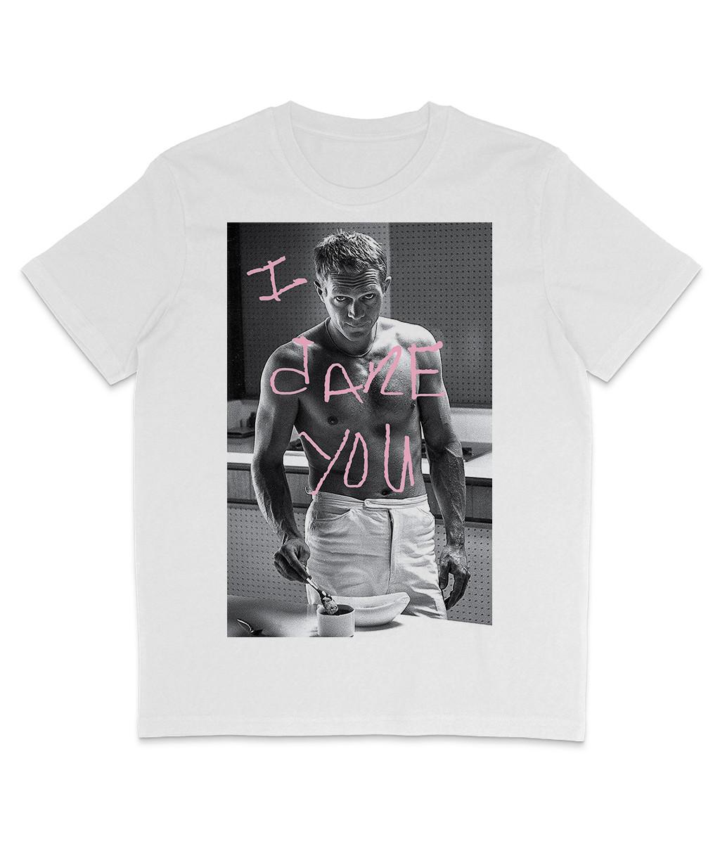 Steve McQueen - I Dare You - Morrissey - 2023 Tour - Organic T-Shirt Mens Womens Tees Top XL