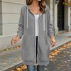 Women's Zip Up Hoodie Color Long Sleeve Hooded Sweatshirt Jacket with Pockets