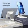 Adjustable Desktop Phone & Tablet Holder - Multi-Functional, Folding Stand for Live Streaming & Stable Support