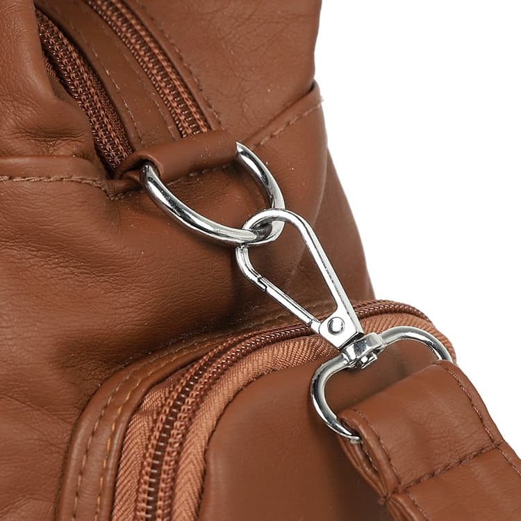 Folded tote bag women's large capacity shoulder messenger bag