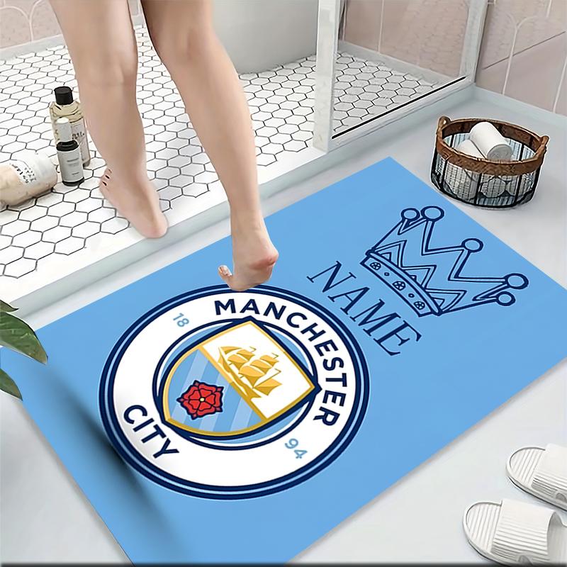 Custom Name Argentina Football Crest Carpet Rug Customizable Soft Washable Anti-Slip Home Living Room Sofa Mats Personalized Rug. 0909193