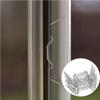 100 Pcs Greenhouse Glass Clips - Stainless Steel Greenhouse Window Clips Glass Panes Fixings Clips