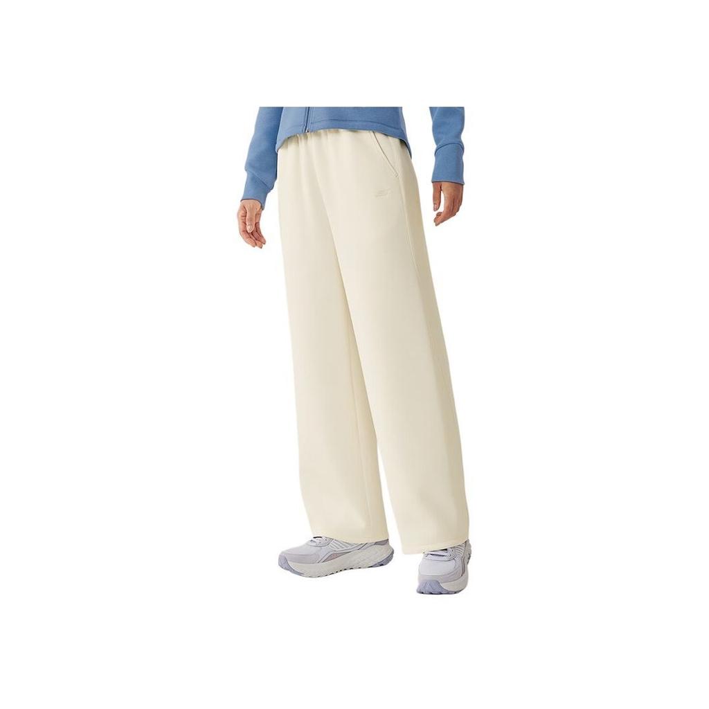 Skechers Comfortable Soft Loose Mid-Rise Knitted Sports Pants Women bottoms P425W083-01PJ