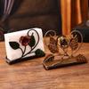 Hollowed-out Design Metal Napkin Holders Stable Paper Towel Container  Kitchen