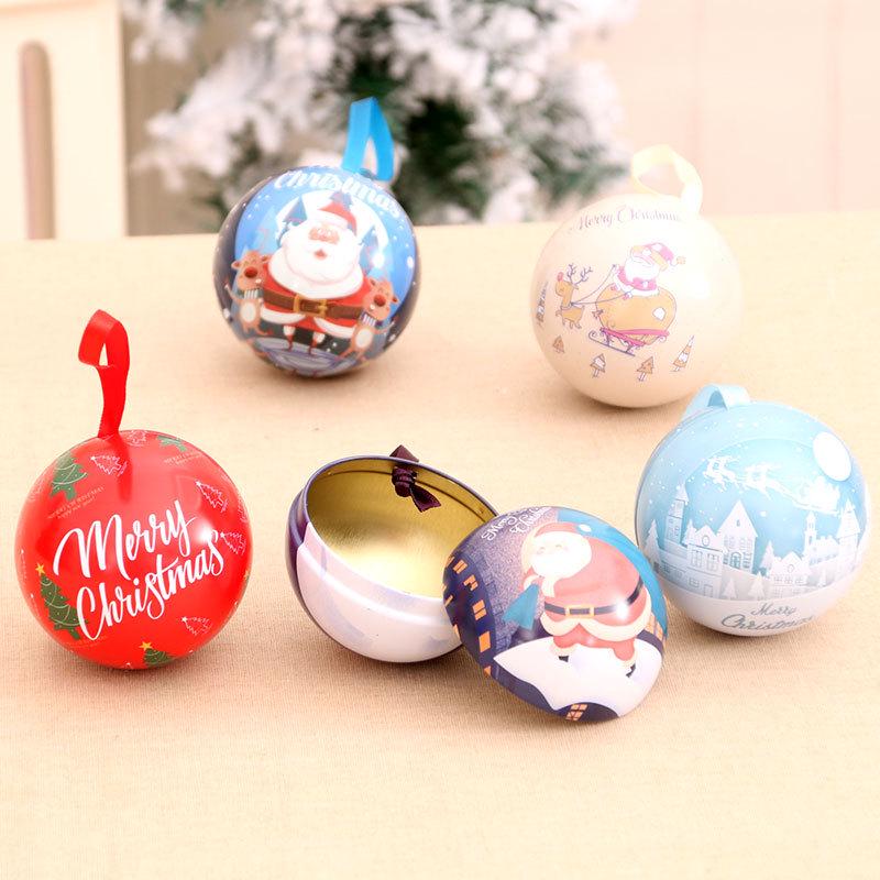Christmas Tree Ornaments: Candy Jar Balls & Gifts